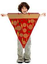 Homemade Pizza Costume for Kids - With More Do It Yourself Costume Ideas
