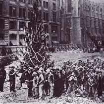 First Rockefeller Center Christmas tree, 1931