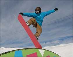freestyle snowboarding