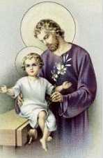 St. Joseph with infant Jesus