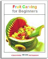 Fruit carving for beginners