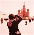 Taking pictures in Red Square, Moscow